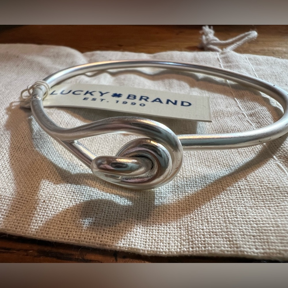 Lucky Brand Silver Cuff Bracelet - Picture 3 of 3